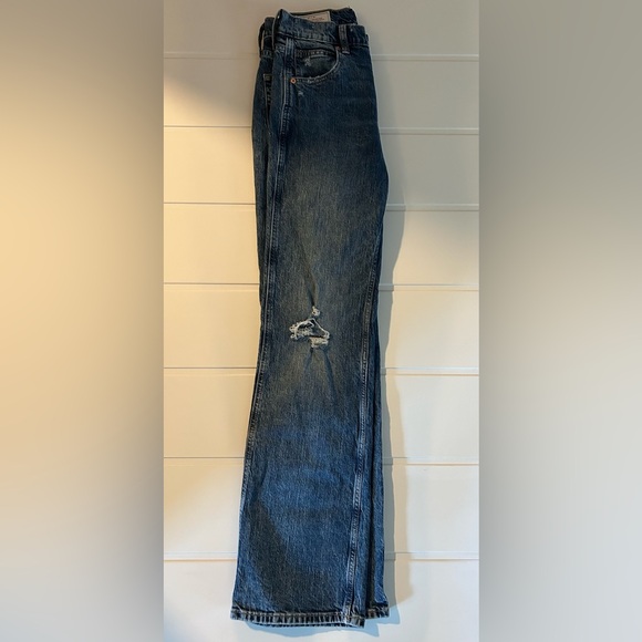 Vintage flair high rise jeans - size 27/4 - Picture 3 of 3